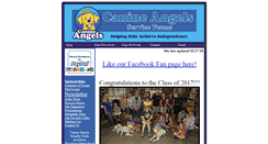 Desktop Screenshot of canine-angels.org